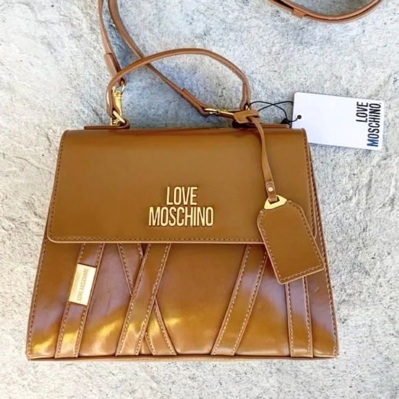 Love Moschino | Bags | Love Moschino Camel Bag Brand New With Tags 